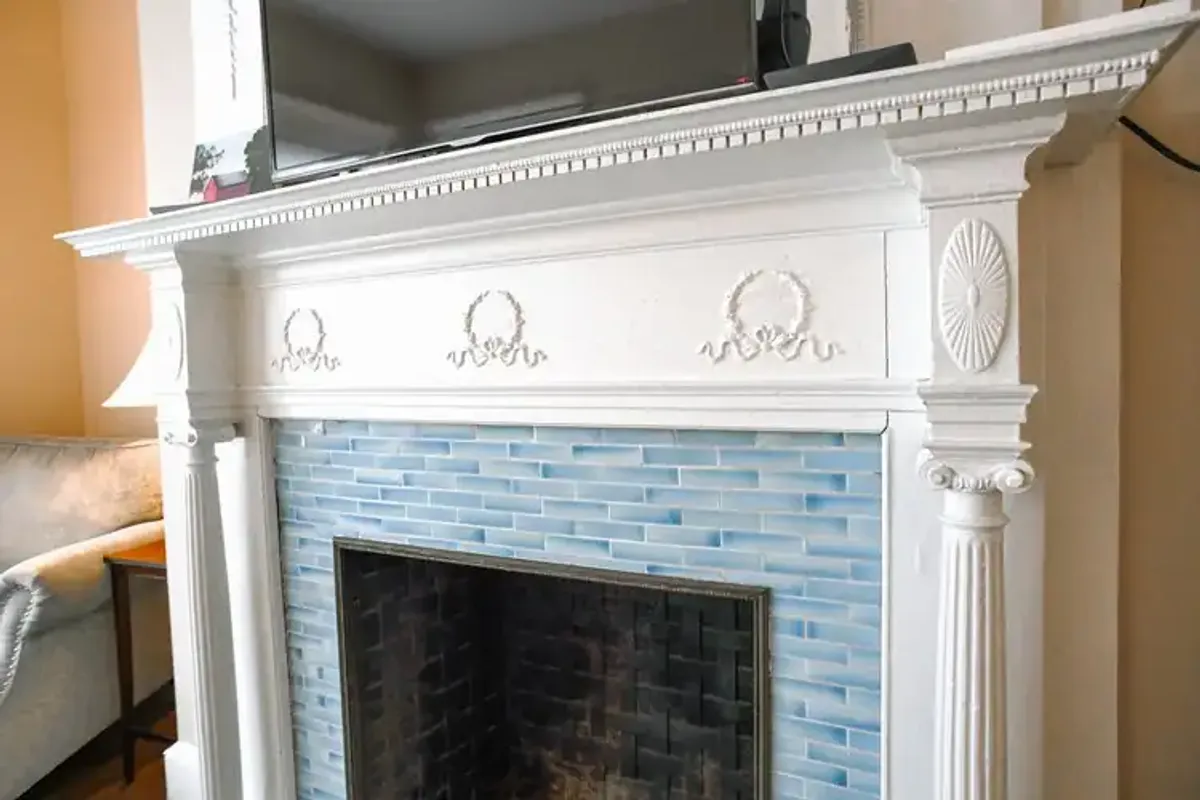 The Blue Room at 48 Vauxhall — perfect for a romantic stay